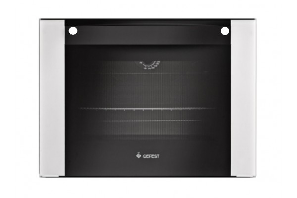 Стекло духовки наружное плиты GEFEST 6100, черное, 598*446мм, с термоуказателем (6100.18.0.001-01)
